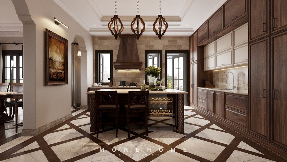 Thiết kế nội thất nhà phố